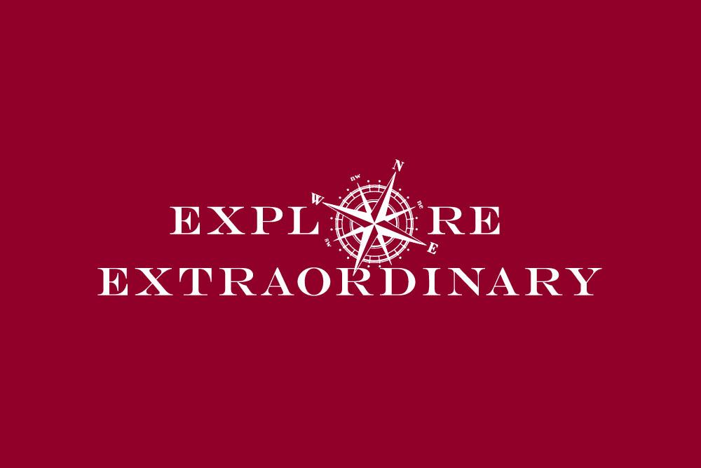 Explore Extraordinary tagline lockup