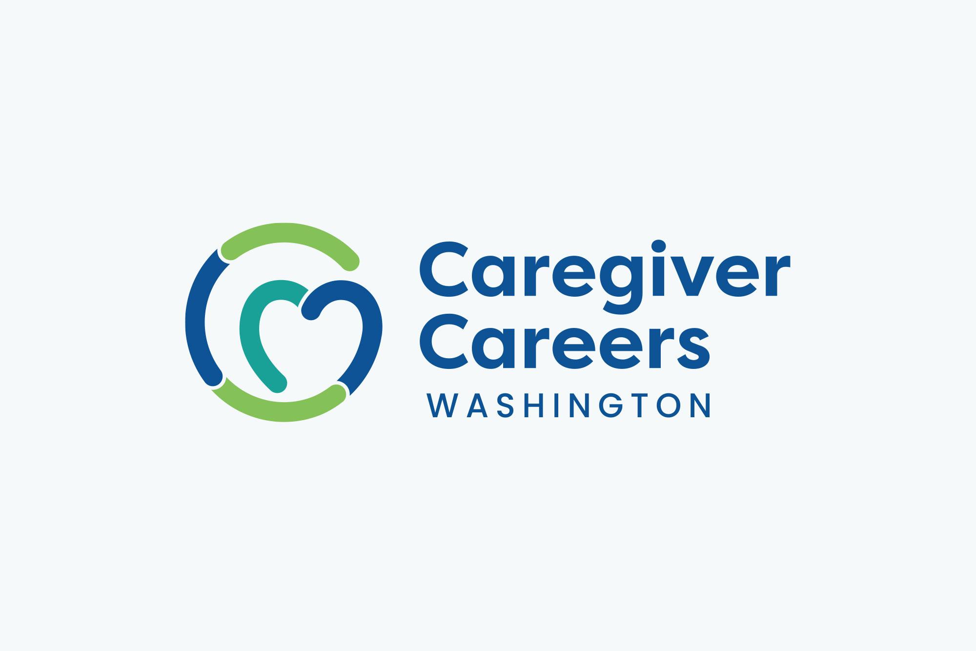 Full-color Logo: Caregiver Careers WA