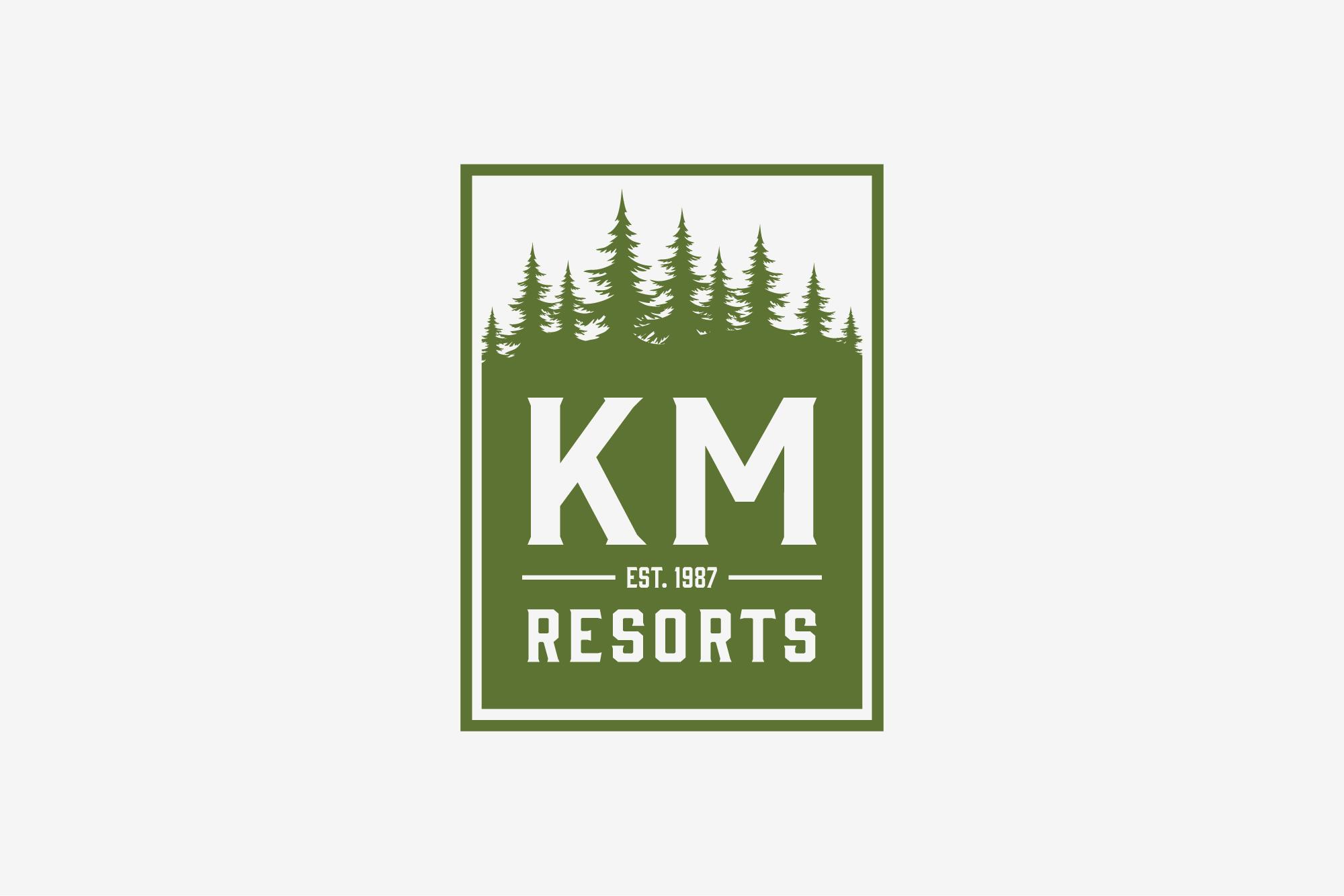 KM Resorts logo